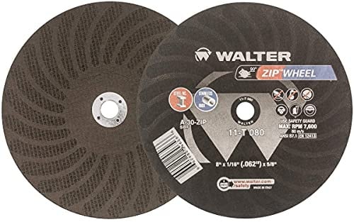 Walter Surface Technologies 11T042 Trennscheibe mit Reißverschluss, 25 Stück