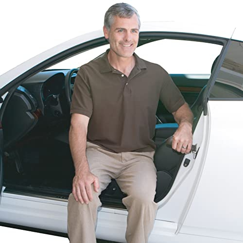 Able Life Auto Assist Grab Bar, Portable Vehicle Support Handle for Standing Assistance, Ergonomic Cane with Built-in Key Compartment for Adults, Seniors, and Elderly