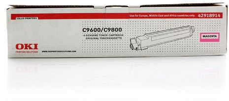 Original OKI 42918914 Toner Magenta für OKI C 9650 DN