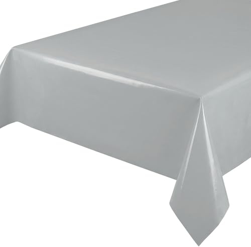 BEAUTEX Wachstuchtischdecke eckig 140x110 abwischbar einfarbig Uni | wasserundurchlässig, pflegeleicht, strapazierfähig, zuschneidbar, glatte Oberfläche, ideal für Küche, Garten & Balkon