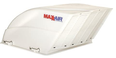 Maxxair FANMATE 00-955001 Fan/Vent Cover with EZ Clip Hardware, Constant Airflow, Super Tough, White