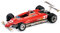 FERRARI 126 C2 G.VILLENEUVE 1982 N.27 3rd LONG BEACH DISQUALIFY 1:43 Brumm Formula 1 modello modellino die cast