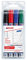 Edding Whiteboardmarker 250, nachfüllbar, 1.5 - 3 mm, sortiert (4 Grundfarben, nur Marker)
