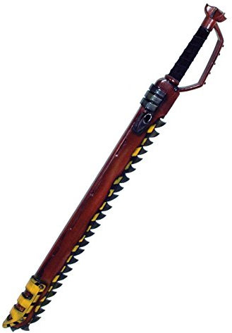 Epic Armoury LARP Kettensägenschwert aus Schaumstoff Kriegsschwert Polsterwaffe Mittelalter Schaukampf Wikinger