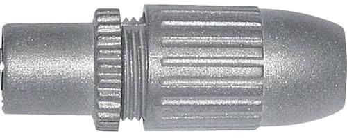 Axing CKK 5-00 IEC-Koaxkupplung Koax-Buchse hochgeschirmt im Vollmetall Gussgehäuse (1 Stück)