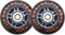 Schwarze Cheetah-Räder für Ripstick Ripstik Waveboard ABEC 9 Modell: Deck