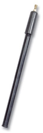 Raleigh - RMJ241 - Plastic Mini Pump for Bicycles with Schrader (Car Type) and Presta Valve Types in Black