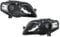 HELLA 1EL 247 014-831 DE/Halogen Scheinwerfersatz - 12V - Optischer Eindruck: schwarz - Referenzzahl: 25 - ECE - glasklar - links/rechts – Set - für u.a. VW PASSAT B6 (3C2) / (3C5)