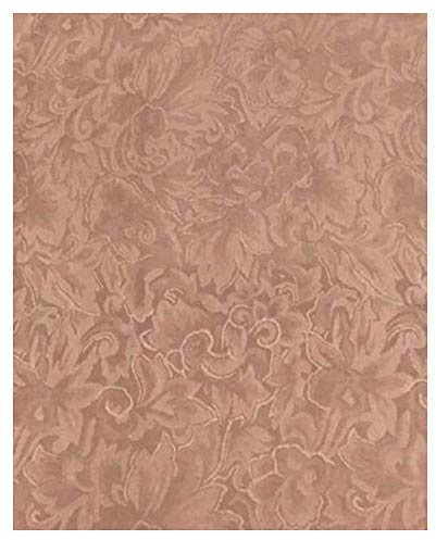 WYOMING TRADERS Lässiger Unisex-Seidenschal für Erwachsene, leicht, atmungsaktiv, Jacquard, Pflaume