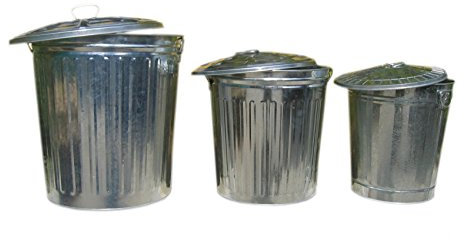 22 lt Bidon en tôle galvanisée