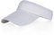 White Colors Sun Visors for Women and Girls, Long Brim Thicker Sweatband Adjustable Hat for Golf Cycling Fishing Tennis Running Jogging and Other Sports