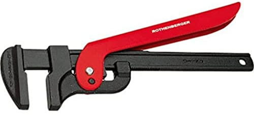 Rothenberger 350850 Adjustable Pipe Wrench, Red/Black, 260 mm