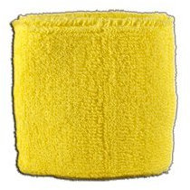 Flaggenfritze® Schweissband Einfarbig Gelb