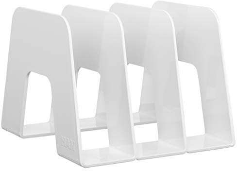 HAN Katalogsammler Sorter 16200-12 in Weiß / Prospekthalter zum Austellen mit 3 Fächern für DIN A4/C4