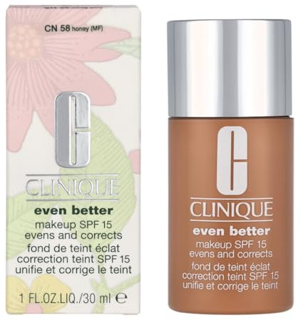 Clinique Even Better Makeup SPF 15 Evens and Corrects CN 58 Honey 30 ml