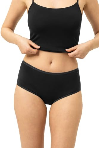 Mey Damen Panty Baumwolle Serie Superfine Organic | Hüftiger Sitz, Weiche Beinabschlüsse, Baumwolleinsatz, 100% Made in Germany, Gr. 36-46
