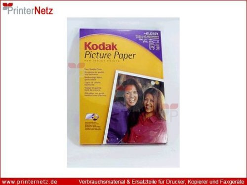 Kodak Fotopapier Picture Paper Papier A4 75Bl. 190g/m²