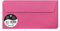 Clairefontaine 5575C - Packung mit 20 Umschläge Pollen, Format DL, 110 x 220 mm, 120g, ideal für Einladungen und Korrespondenz, Fuchsia, 1 Pack
