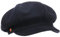 Mayser Damen Ballonmütze Schirmmütze Wide Fit Visor Made in EU Herbst Winter dunkelblau L (59-60 cm)