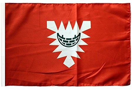 Flaggenfritze Flagge/Fahne Stadt Kiel + gratis Sticker