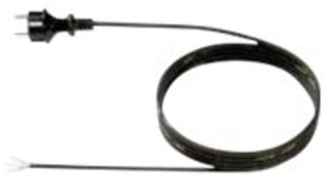 BACHMANN 321.176 Schutzkontakt -, Zuleitung, Anschlussleitung, Länge 5 m, H05RR-F 3G 0,75 mm², Schwarz