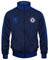 Chelsea FC Herren Retro-Trainingsjacke mit Reißverschluss - Geschenk - 100% Polyester - Dunkelblau
