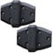 D&D TECHNOLOGIES TCA3S3 Series 3 Tru-Close Selbstschließendes Türscharnier, 1 Paar, Schwarz