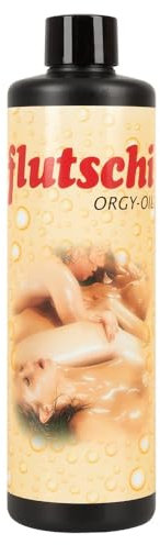 Flutschi Orgy-Oil - verführerisches Massage-Öl für Frauen und Männer, wasserlöslich und leicht abwaschbar, hautverträglich, 500ml