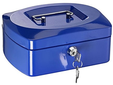 ALCO-Albert 8410-15 Geldkassette, 205 x 160 x 85 mm, blau