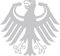 2X Auto Aufkleber Car Sticker Bundesadler Germany Deutschland (ca. 11x11 cm, Silber)