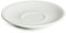 Genware Royal Espresso Saucers 12cm - Pack of 6 | Porcelian Saucers - White Saucers | Commercial Quality Tableware for Domestic and Catering Use
