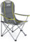 Outtec Campingstuhl Faltbar bis 130kg, Strandstuhl mit Hochlehner Rückenlehne, Camping Stuhl mit Getränkehalter und Tragetasche, Klappstuhl Campingsessel, Angelstuhl, Camping Zubehör, Angelzubehör