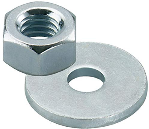 fischer 510509 Muttern Scheiben für FIS A M 8, galvanisch verzinkt B