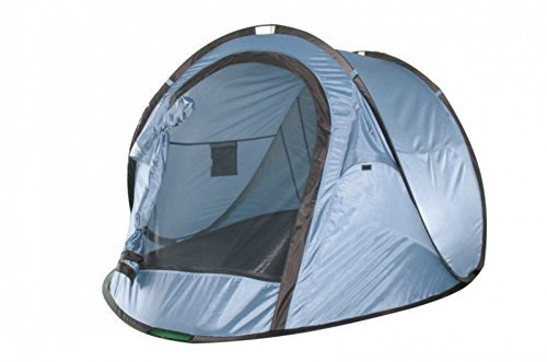 Camping-Wurfzelt, Zelt, Wurfzelt für 2 Personen, blau