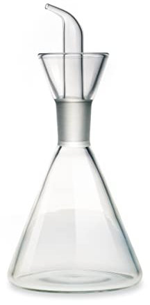 Giannini Oliera Salvagoccia conica Droppy 125 ml Vetro borosilicato
