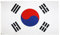 AZ FLAG - Bandera Corea Del Sur - 150x90 cm - Bandera Surcoreana 100% Poliéster Con Ojales de Metal integrados - 110g - Colores Vivos Y Resistente A La Decoloración