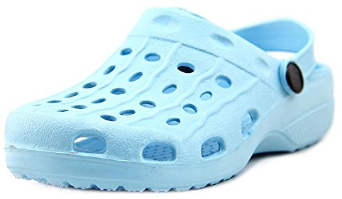 Playshoes Zoccolo In Eva, Sandali Da Bagno Unisex - Bambini e ragazzi, Turchese, 24/25 EU