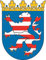U24 Aufkleber Hessen Wappen Autoaufkleber Sticker Konturschnitt