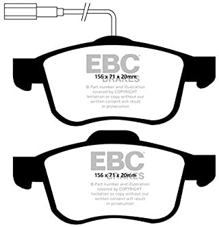 EBC Brakes DP1904 Blackstuff Brake Pads