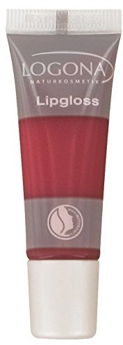 LOGONA Naturkosmetik Lipgloss No. 01 Red Berry, Natural Make-up, Lippenglanz, zaubert einen brillanten Glanz, mit Anti-Aging Wirkstoffkomplex, Bio-Extrakte, 10 ml