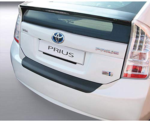 RGM ABS Heckstoßstangenschutz kompatibel mit Toyota Prius III Hybrid 2009-2016 Schwarz | kompatibel mit Toyota Prius III Hybrid 2009-2016 Schwarz