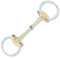 Stübben Gebiss 2264 Golden Wings Trense einfach gebrochen - 14,5 cm - 14 mm - Sweet Copper