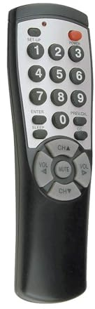 10-pack Brightstar BR100B Universal TV Remote