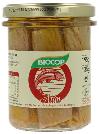 Organic Tuna Fillets 195 g