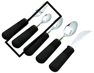 Patterson Medical - Cuchara adaptada con mango grueso