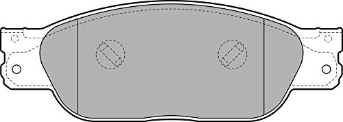 Delphi LP2020 Car Brake Pads
