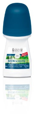 lavera Deo Roll On Men sensitiv 24h ∙ Bio Bambus & Lemongras ∙ 24 Stunden Deo Schutz ∙ Deodorant ohne Aluminium ∙ vegan ✔ Bio Pflanzenwirkstoffe ✔ Naturkosmetik ✔ Natural & innovative ✔ Körperpflege 2er Pack (2 x 50 ml)