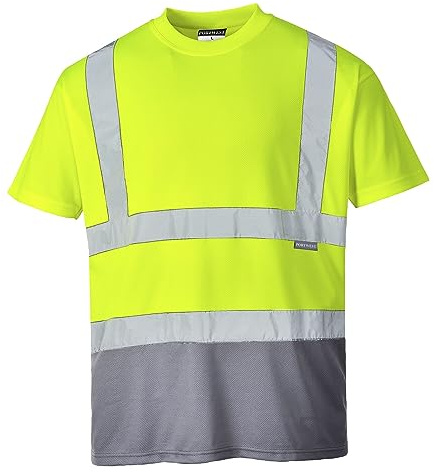 Portwest S372 hi-vis 2-tono der Shirt, S378YGYL