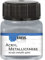 KREUL 77272 - Acryl Metallicfarbe, 20 ml Glas in silber, glamouröse Acrylfarbe mit Metalliceffekt auf Wasserbasis, cremig deckend, schnelltrocknend und wasserfest