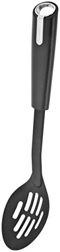 Judge Black Satin Tools, Nylon End Slotted Spoon